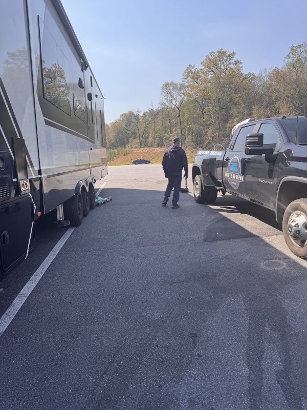 Coody's RV Repair service truck